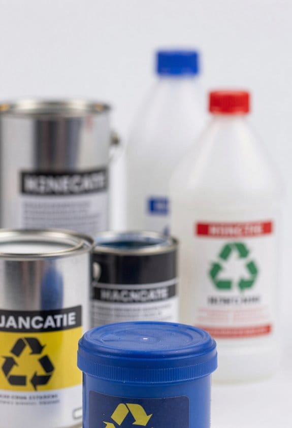 dispose paint responsibly locally