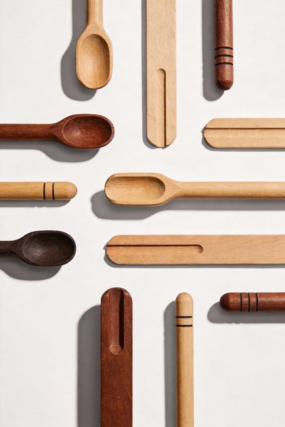 essential wooden stir sticks