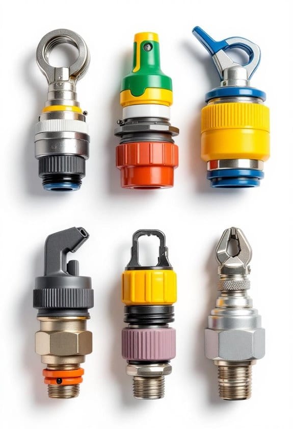 leak free water hose couplings