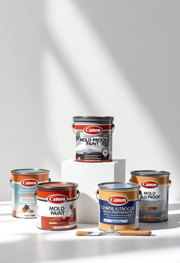 mold proof wall paint options