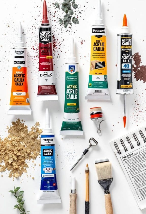 top acrylic caulk picks