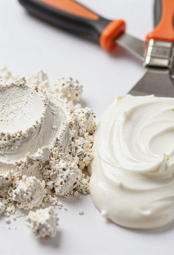 spackle for quick fixes